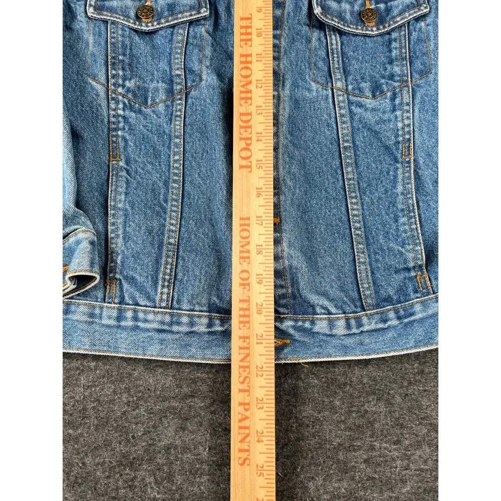 French Toast Denim Jacket Kids Size 12 Blue Excellent Cotton Trucker 12984